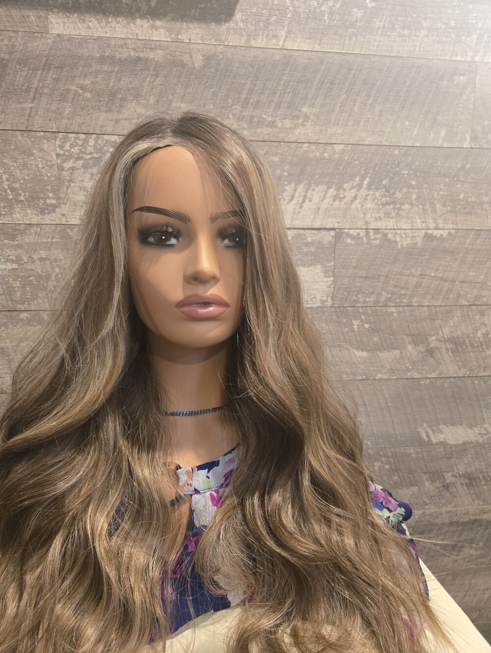 BNWT Csc Remington Light Brunette With High Lights Large Cap Scandi Hairline - Picture 14 of 15